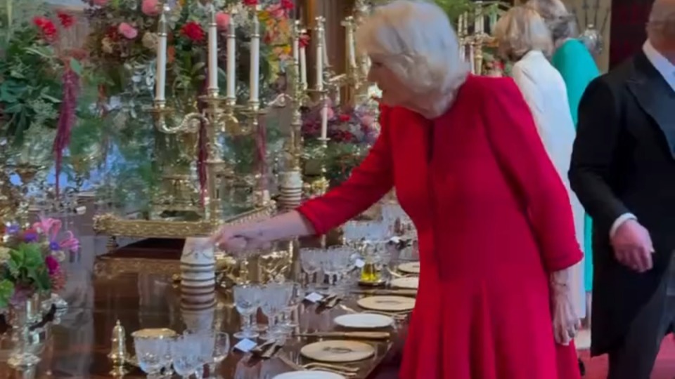 Queen Camilla called out for faux pas during state occasion at Windsor Castle