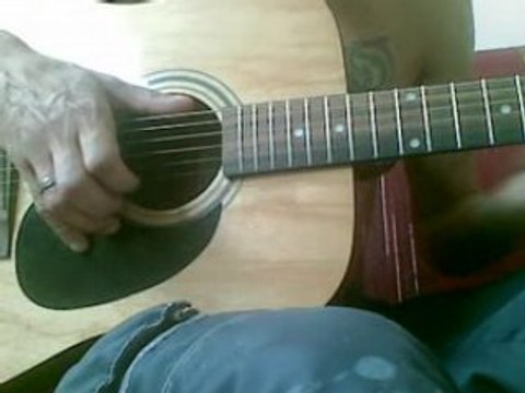 mes debut a la guitare sen prendre de cours...