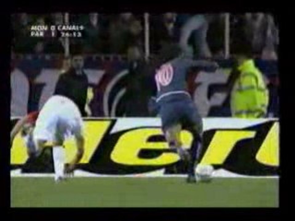 But de Ronaldinho avec le PSG