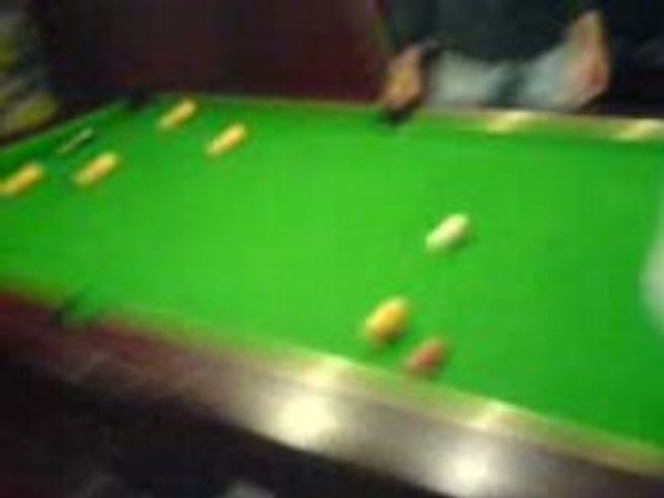 Partie de billard