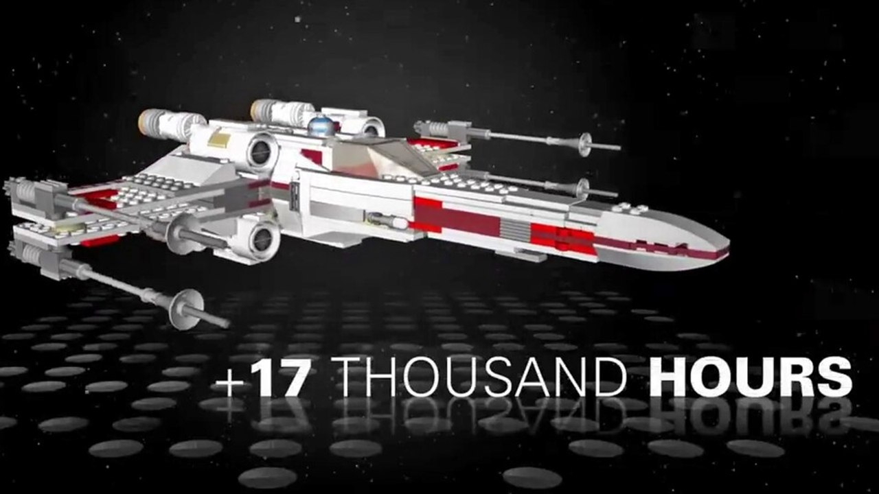 Vor 13 Jahren hat Lego einen »echten« X-Wing in New York landen lassen