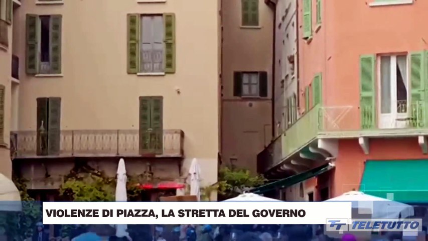 Video News - Violenze di piazza, la stretta del Governo