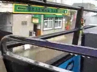 Ecosse Bus touristique de Glasgow sous la pluie