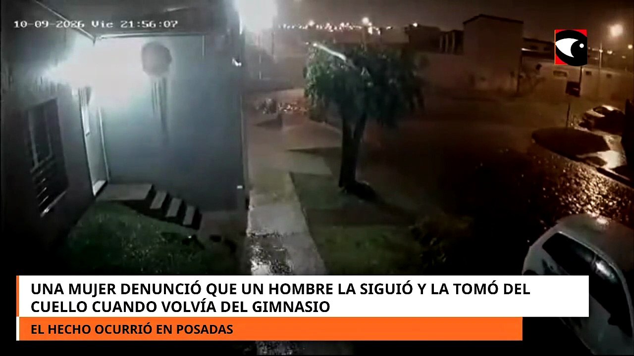 UNA MUJER DENUNCIÓ QUE UN HOMBRE LA SIGUIÓ Y LA TOMÓ DEL CUELLO CUANDO ...