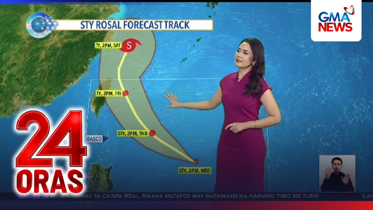 Update sa Super Typhoon Rosal; mga lugar na may wind signal, nadagdagan ...