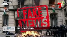 Le Fact-checking | Faux l'ambassade de Côte d'Ivoire en France n'a pas été incendié