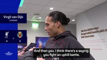 Van Dijk delighted with comeback win despite poor personal performance