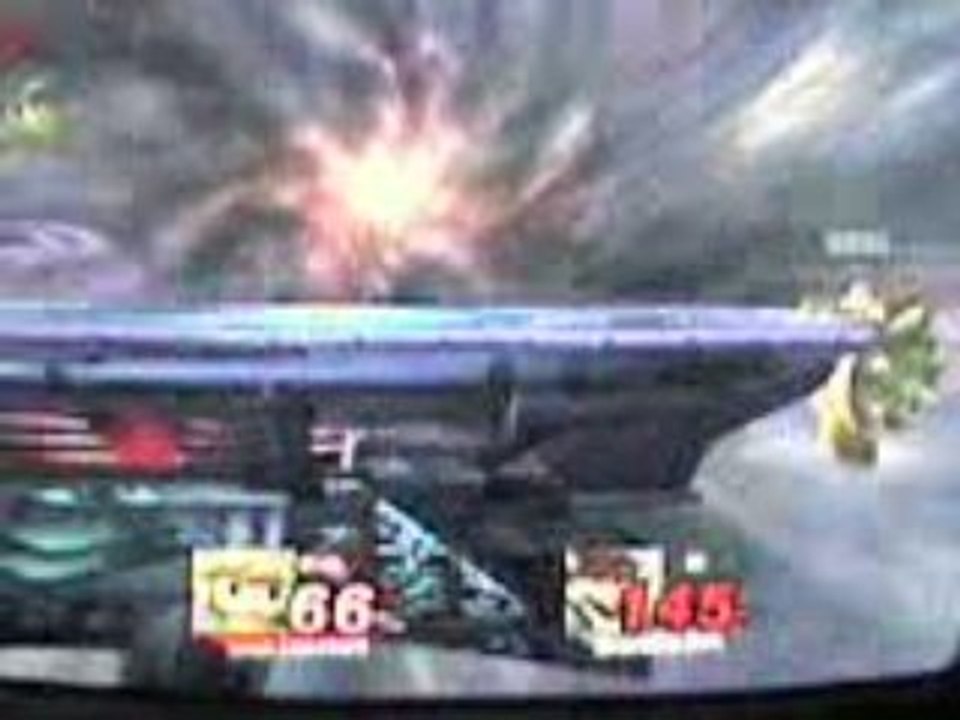 toon link vs bowser lv9 [SSBB]