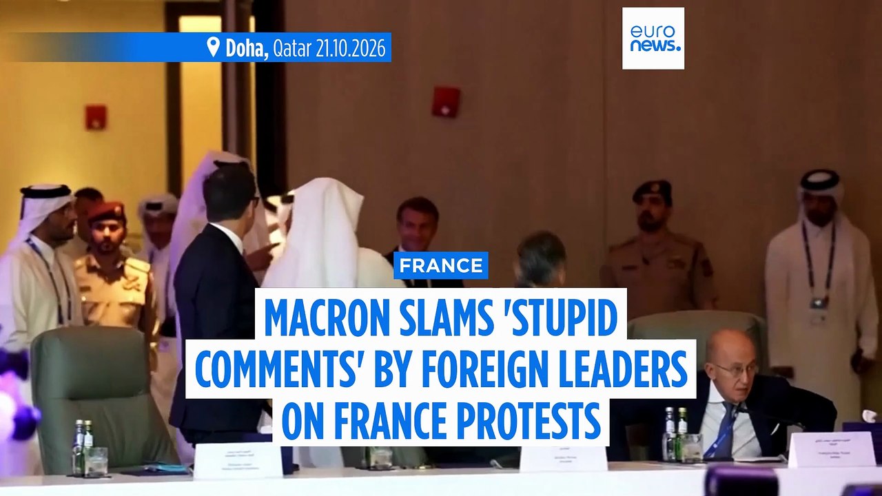 In apparent swipe at Trump, Macron slams 'stupid comments' by foreign ...