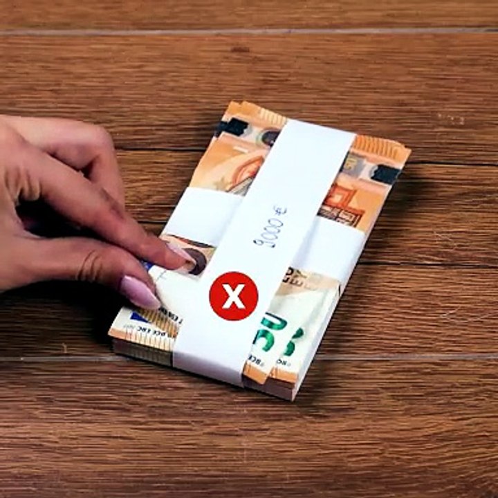 This money stack trick is guaranteed to be a showstopper! 💵 ️ - video ...