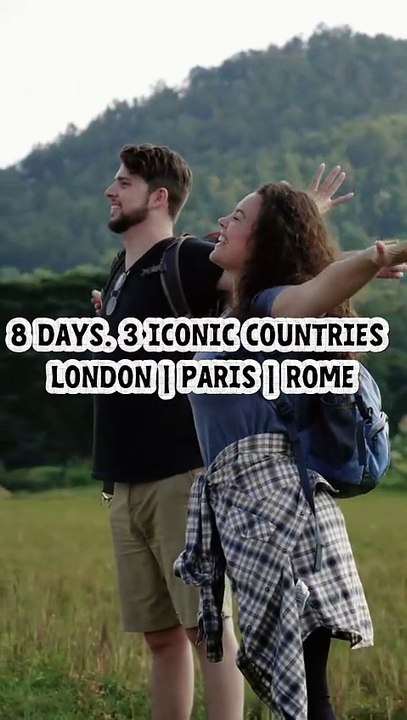 8 Days, 3 Iconic Cities | London, Paris & Rome Vacation - video Dailymotion