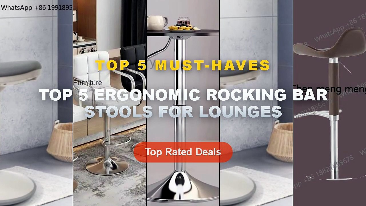 Top 5 Ergonomic Rocking Bar Stools For Lounges: Top 5 Best Sellers ...