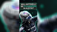How Kimi Antonelli can win the F1 title in Austin