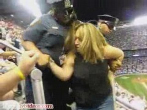 Red Sox Fan Fights with Cops