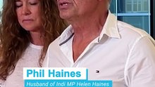 Husband confirms Helen Haines MP lost both legs after attack
