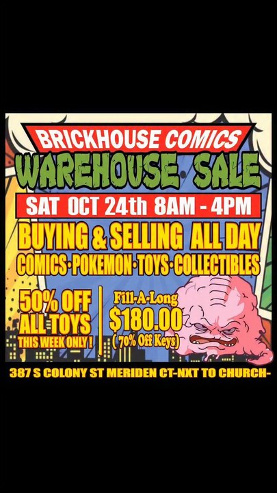 Brick House Comics 10/24/2026 - video Dailymotion