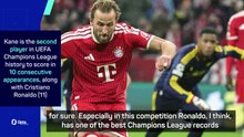 Kane joins Ronaldo with double-figure Champions League goalscoring streak
