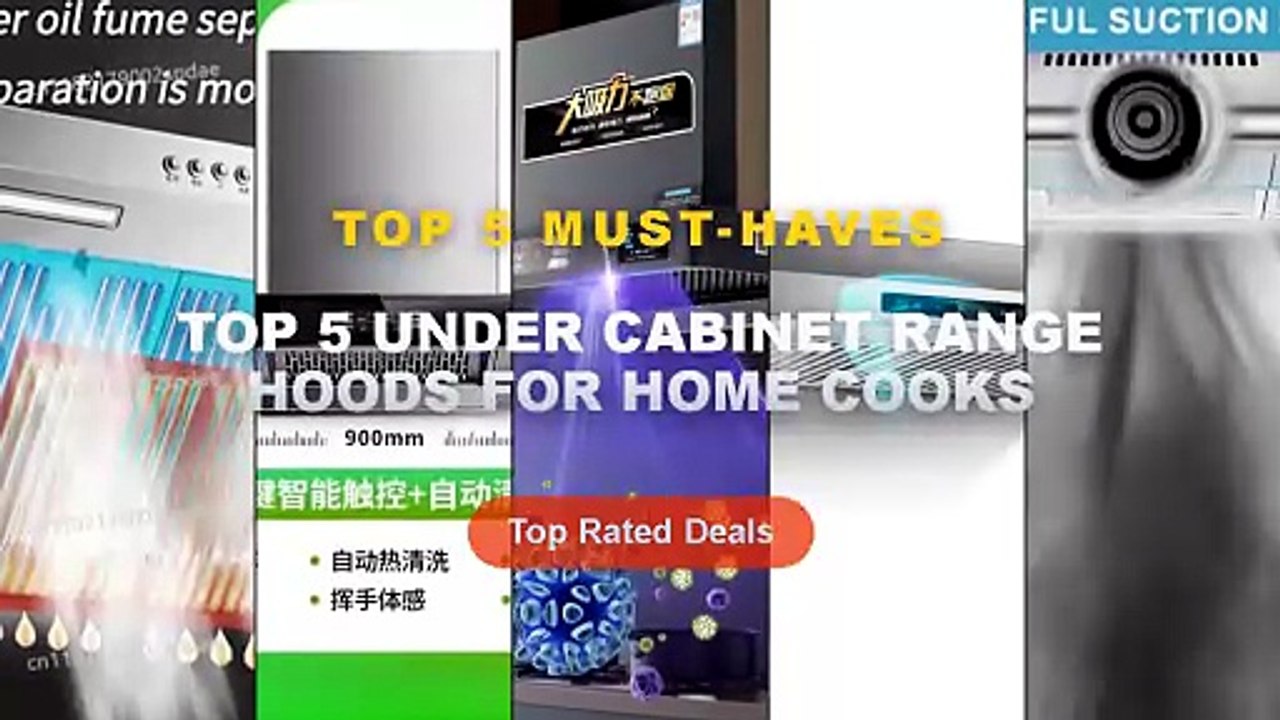 Don't Buy Top 5 Under Cabinet Range Hoods For Home Cooks Before ...