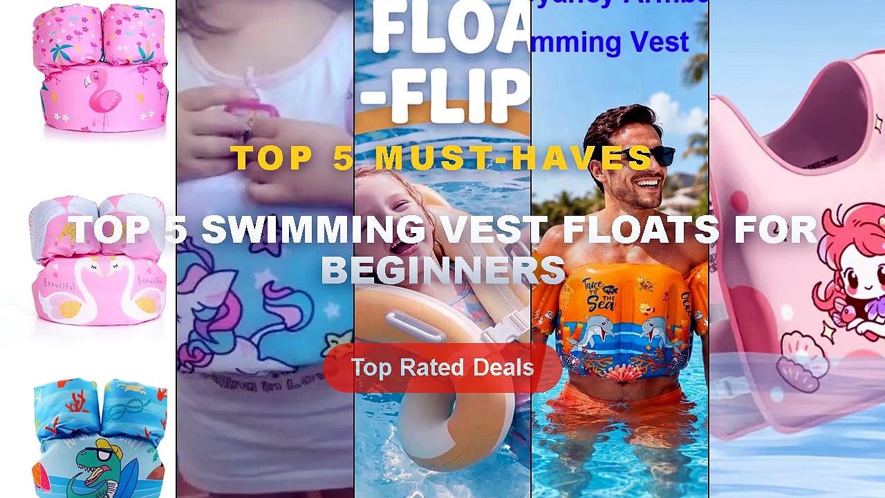 Top 5 Swimming Vest Floats For Beginners: Top 5 Best Sellers - Pool ...