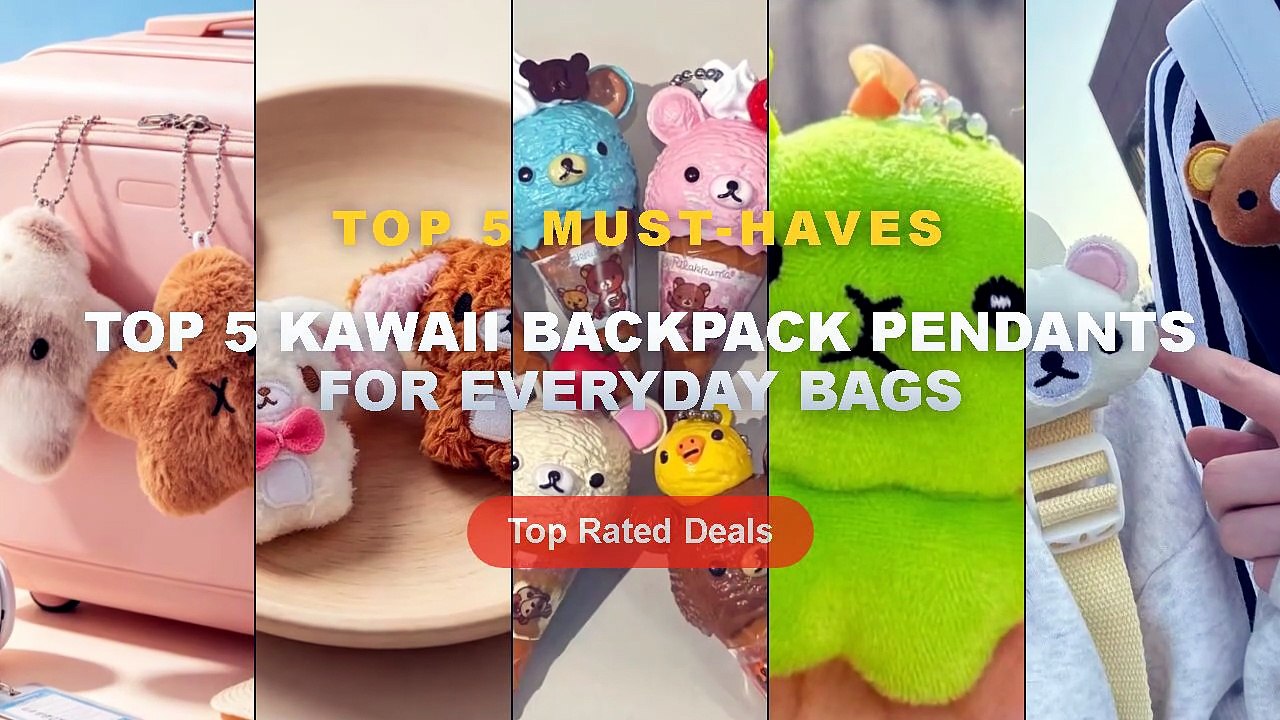 Top 5 Best Top 5 Kawaii Backpack Pendants For Everyday Bags (Must Have ...