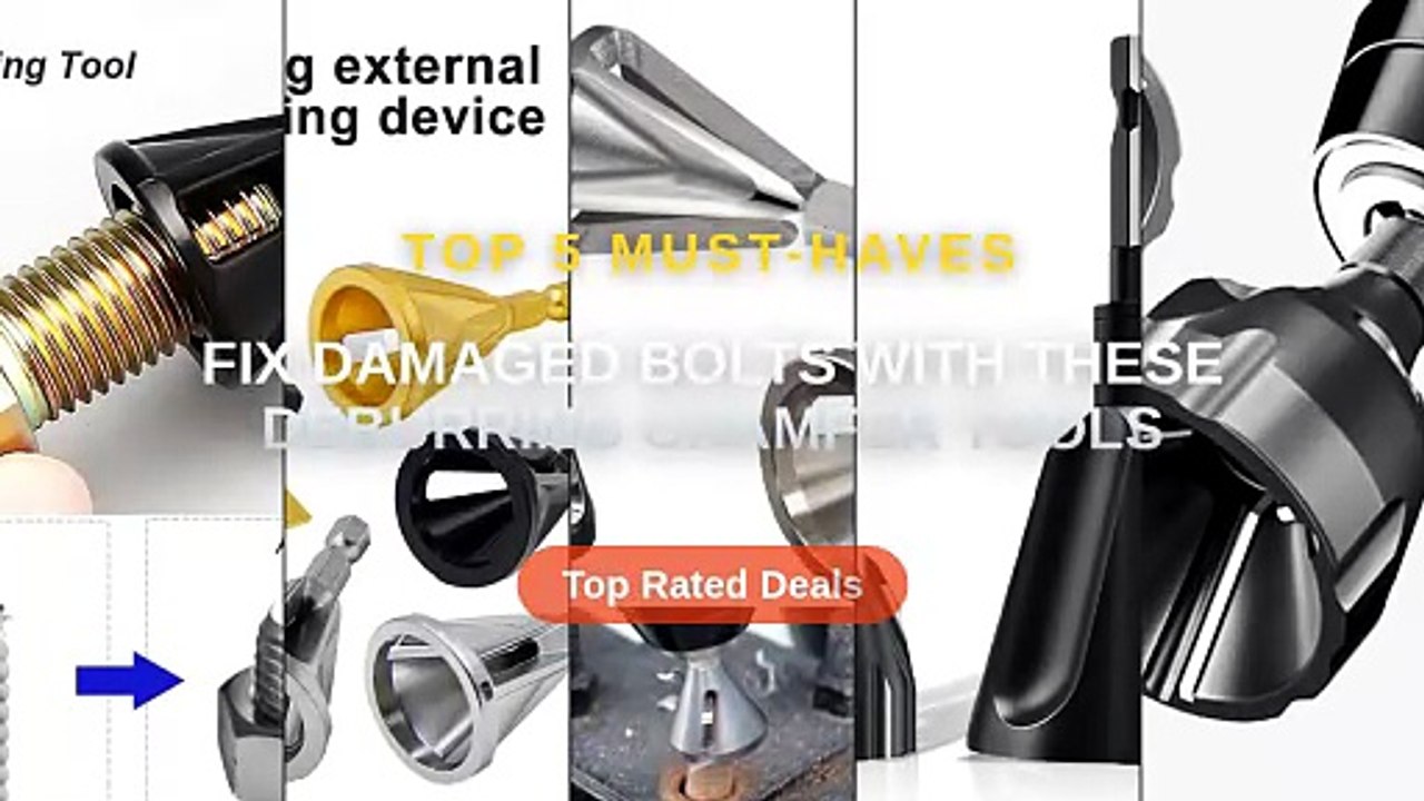 Fix Damaged Bolts With These Deburring Chamfer Tools - video Dailymotion
