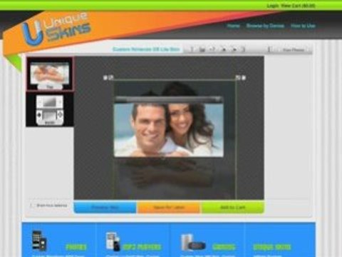 How To Design Your Own Custom Nintendo DS Lite Skin