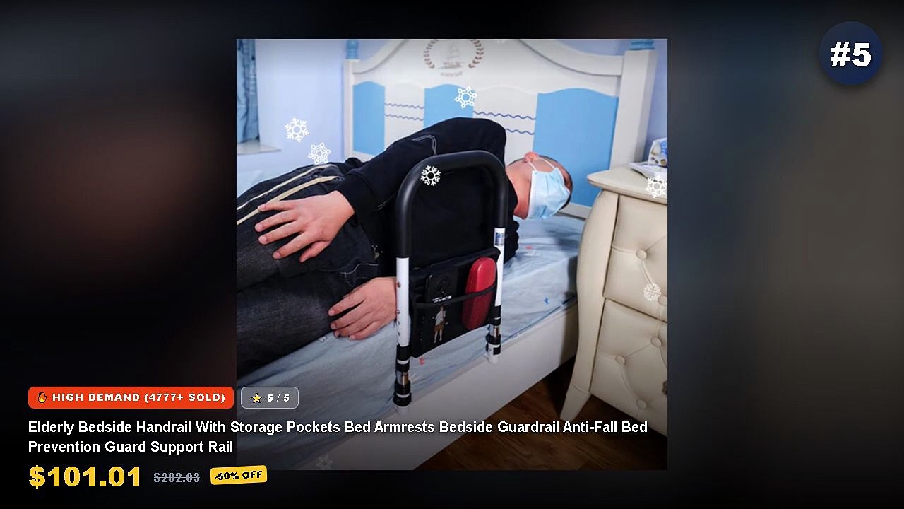 Why Everyone Is Buying Top 5 Anti Fall Bedside Grab Bars - Dual Side ...