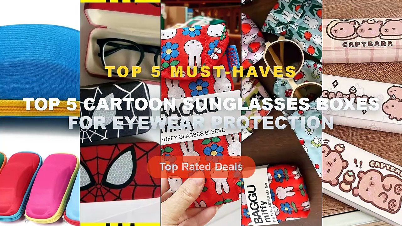 Amazing Top 5 Cartoon Sunglasses Boxes For Eyewear Protection You Need ...