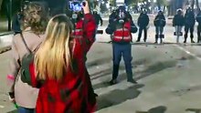 albânia protestos