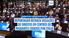Prémio de jornalismo da UE distingue investigação aos centros de acolhimento italianos na Albânia