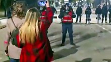albânia protestos