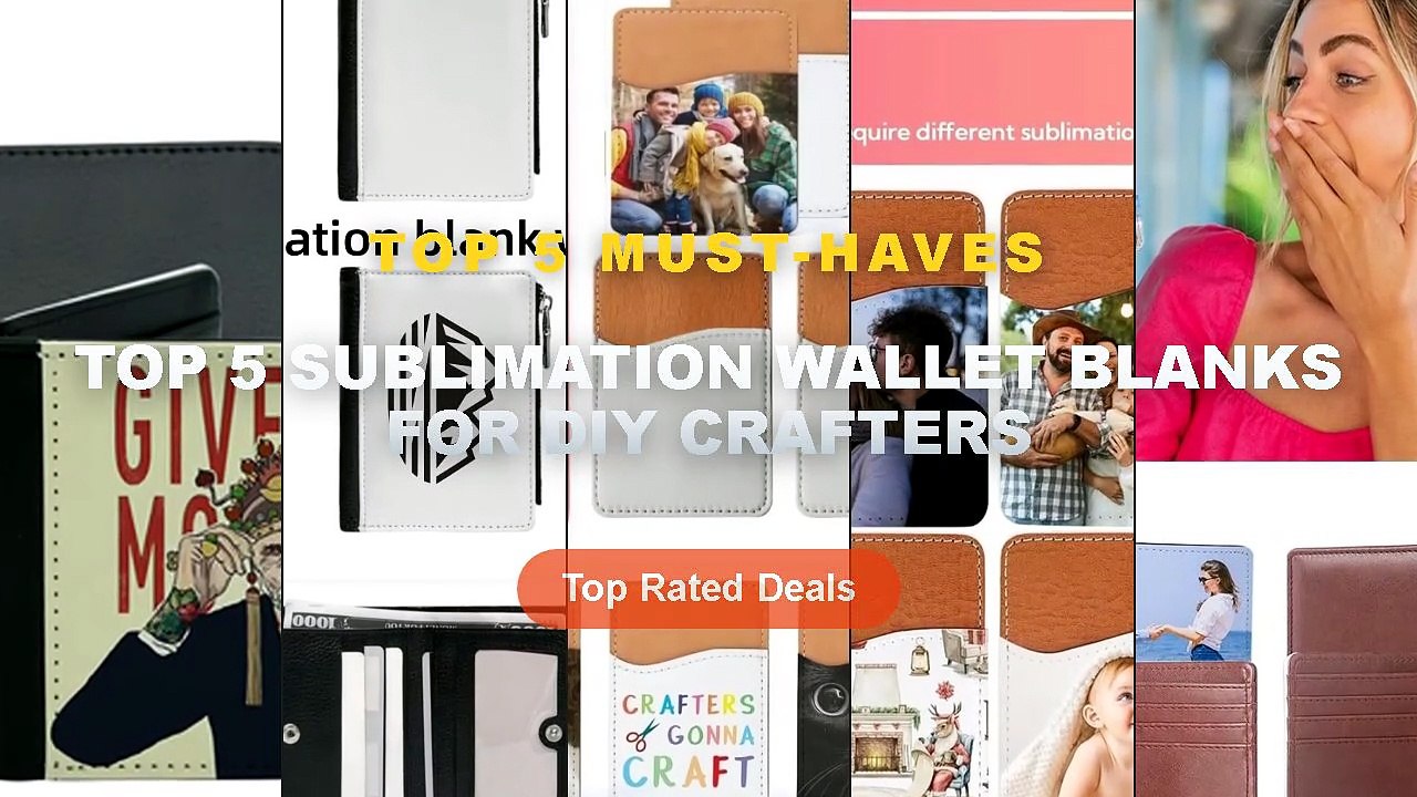 Top 5 Best Top 5 Sublimation Wallet Blanks For DIY Crafters (Must Have ...