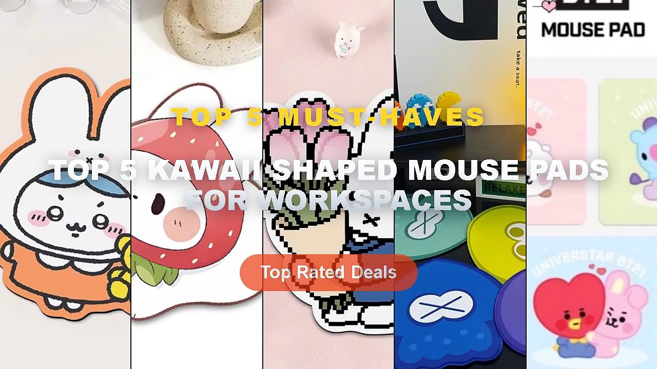 Top 5 Kawaii Shaped Mouse Pads For Workspaces: Top 5 Best Sellers ...
