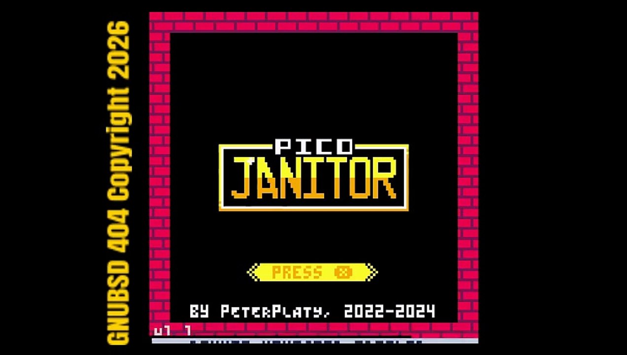 GNUBSD 404 Long N377 Pico Janitor Part1 - video Dailymotion