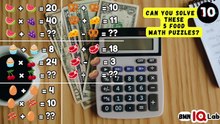 #SmartPeopleOnly ✋️😒 Can You Solve These 5 Food Math Puzzles? 😋