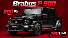 Brabus P 900 Rocket Edition: 24 Zoll, 900 PS und nur 10 Exemplare