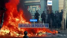 França: sindicato da polícia processa governo por má gestão dos motins