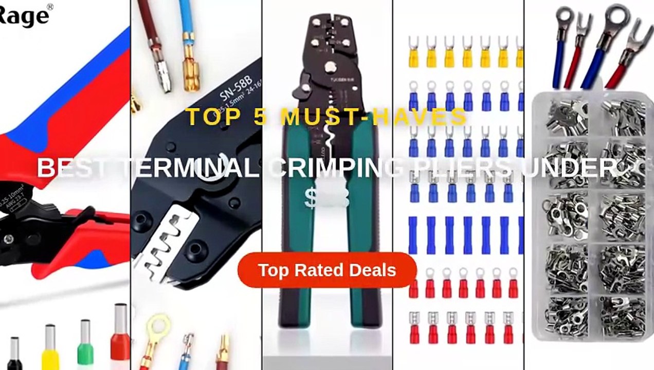 Best Terminal Crimping Pliers Under $13 - Video Dailymotion