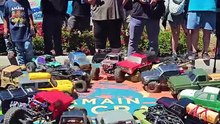 R⧸C Sumo Table! 2026 AMain City Crawl #rc #rccar #hobby #sumotable #rcbattle #amainhobbies