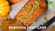 Spiced Kabocha Loaf Cake Recipe | Japanese Pumpkin Bread with Cinnamon