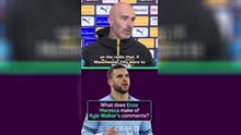 What does Enzo Maresca make of Kyle Walker’s comments?