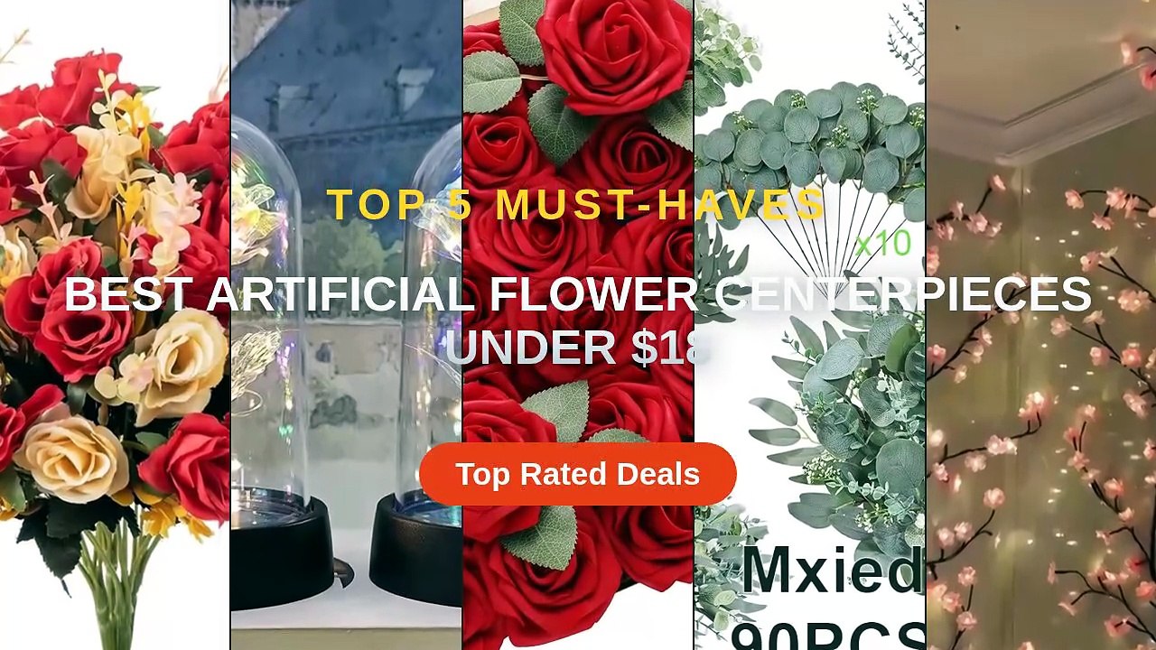 Best Artificial Flower Centerpieces Under $18 - Video Dailymotion