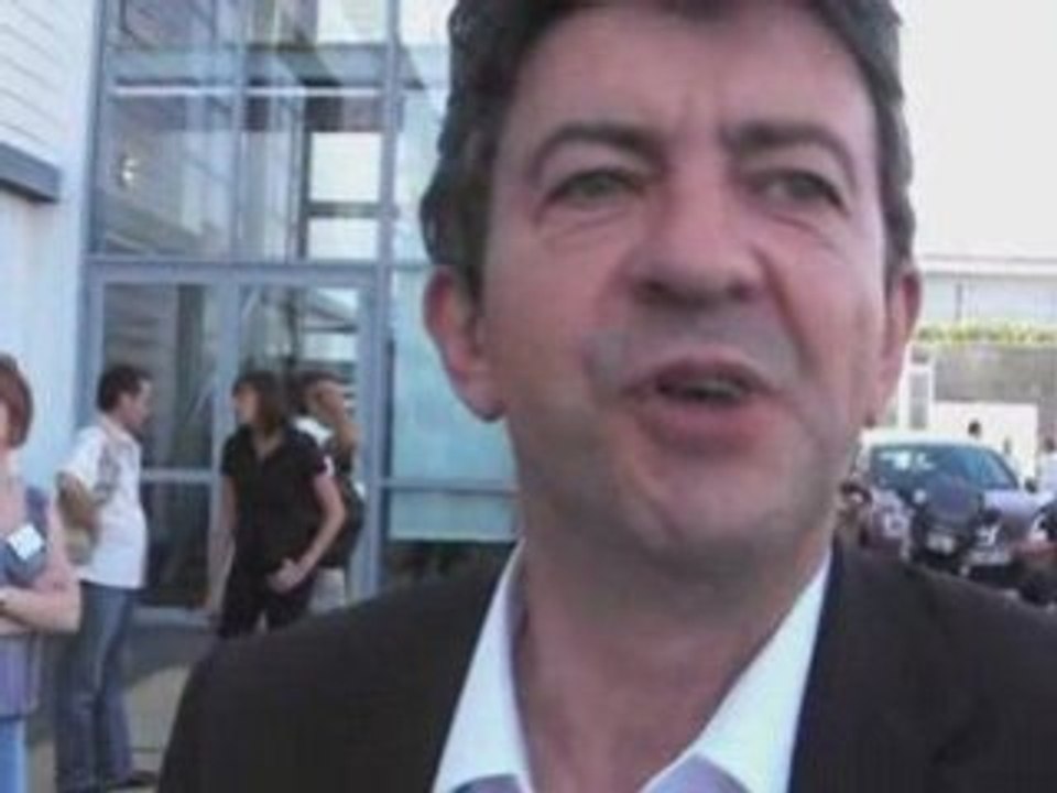 Jean-Luc Mélenchon : "Ca risque de ressembler à Rennes"