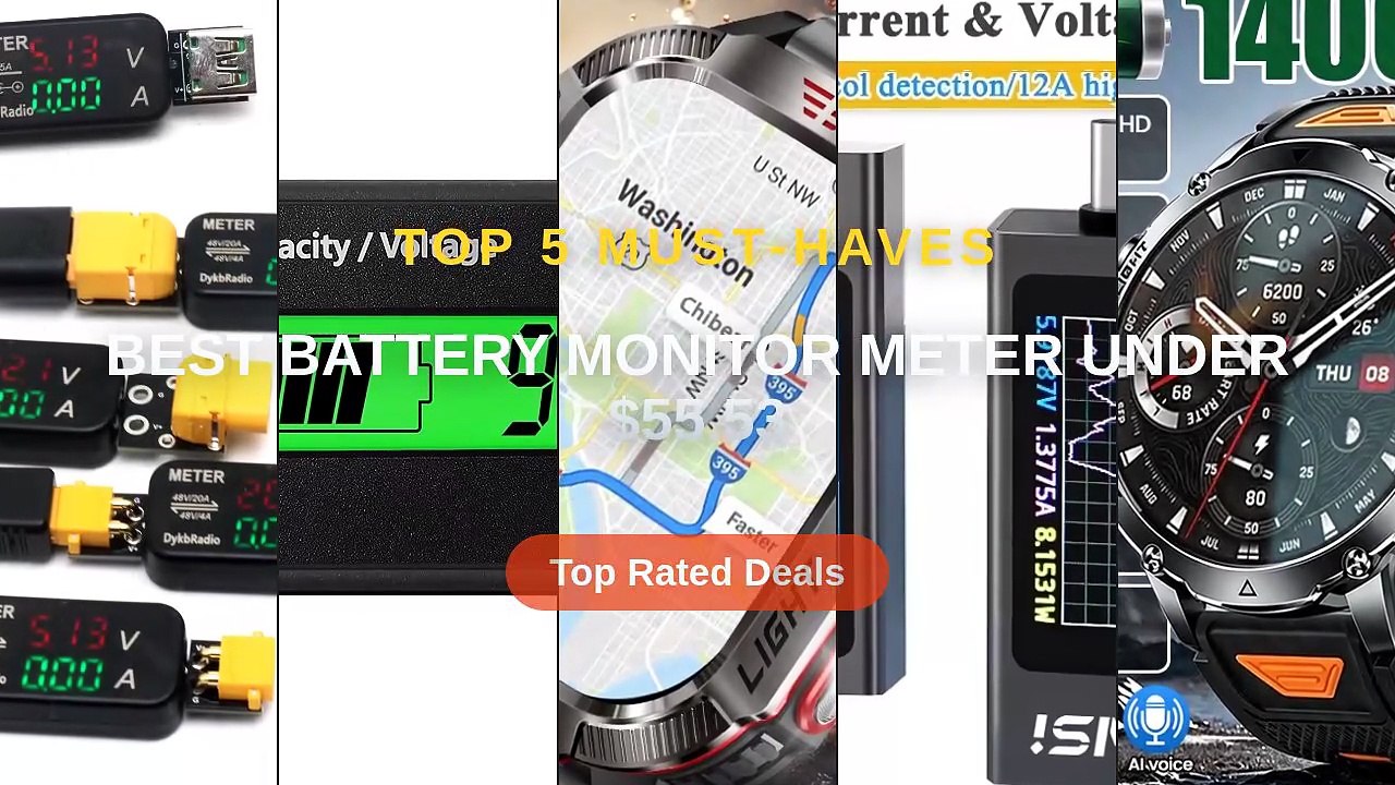 Best Battery Monitor Meter Under $55.53 - Video Dailymotion