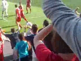 Simon Cox Pen against MK Dons