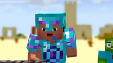 Minecraft animation