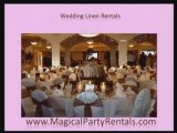 Wedding Linens Rentals San Diego