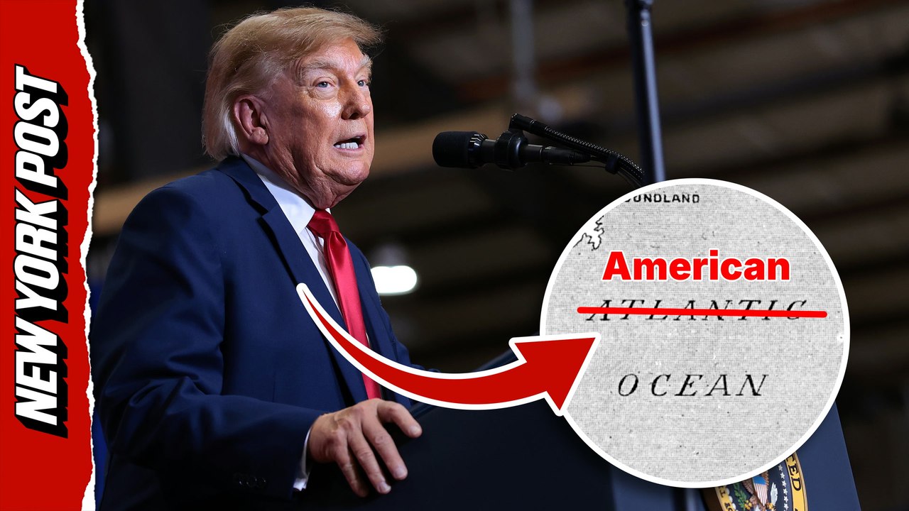 Trump jokes about renaming Atlantic Ocean to 'American Ocean' during ...