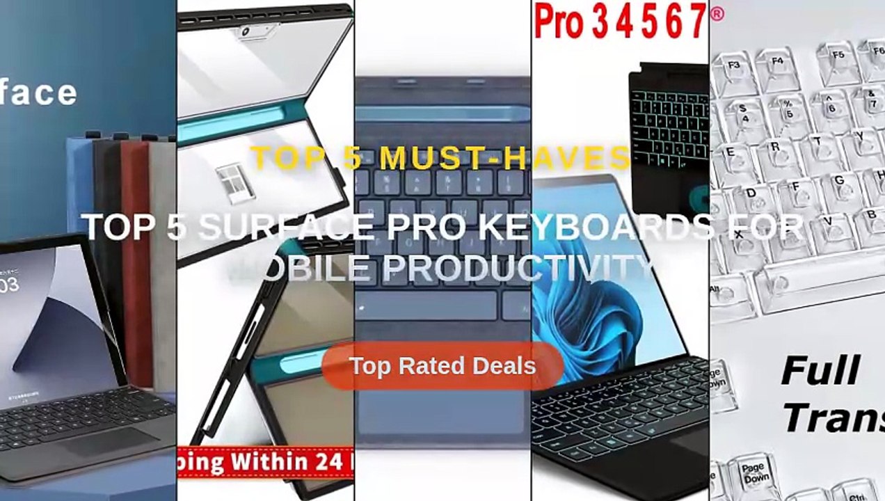 Top 5 Surface Pro Keyboards For Mobile Productivity - Video Dailymotion