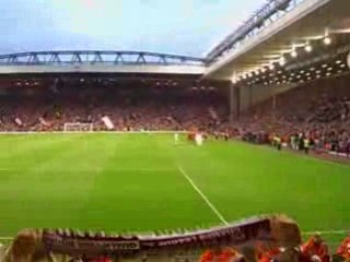 Liverpool - Standard (27/08/2008): Entrée des joueurs